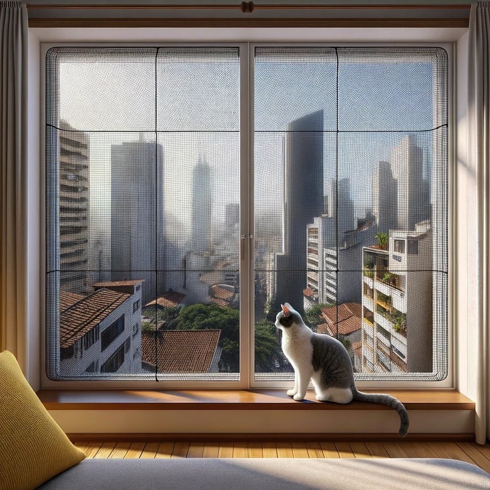 Rede de Proteção para Gatos em Bacacheri, Curitiba