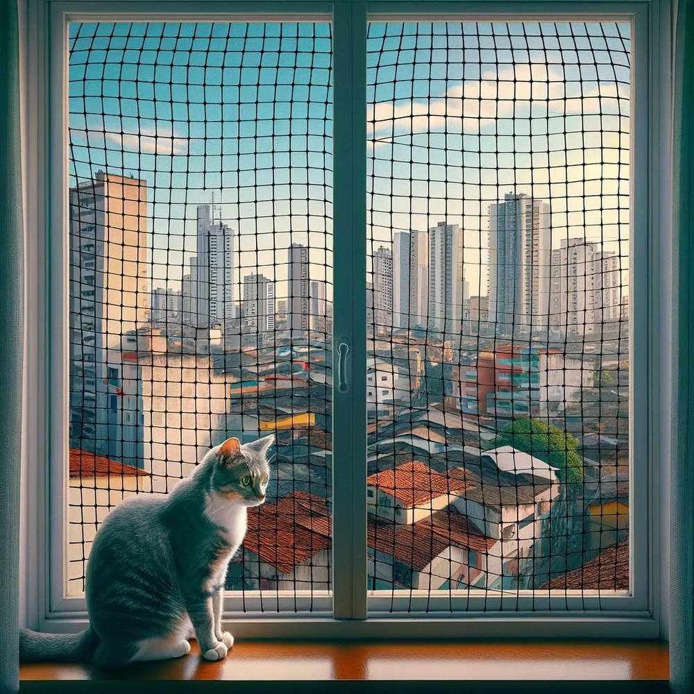 Rede de Proteção para Gatos em Santa Felicidade Curitiba